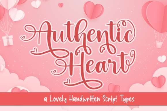 Authentic Heart: The Handwritten Font for Scroll-Stopping Social Media Graphics