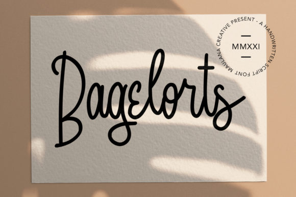 Bagelorts: A Sweet Handwritten Font for Modern Web Design