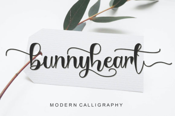 Bunnyheart: A Handwritten Font for Authentic Brand Identity