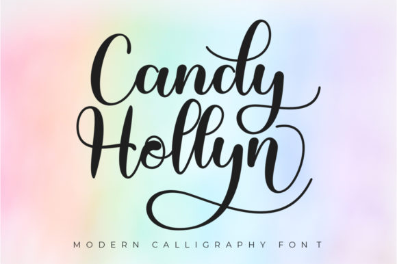 Candy Hollyn Review: A Charming Handwritten Font for Brand Identity
