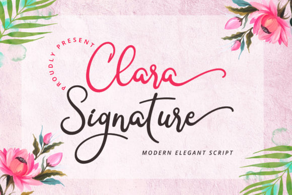 Clara Signature: The Handwritten Typeface That Elevates Campaign Visuals