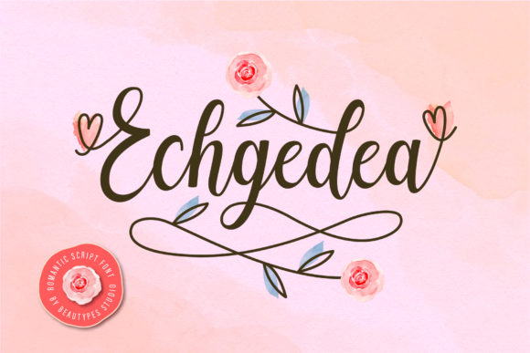 Echgedea: The Script Font That Elevates Modern Web Design