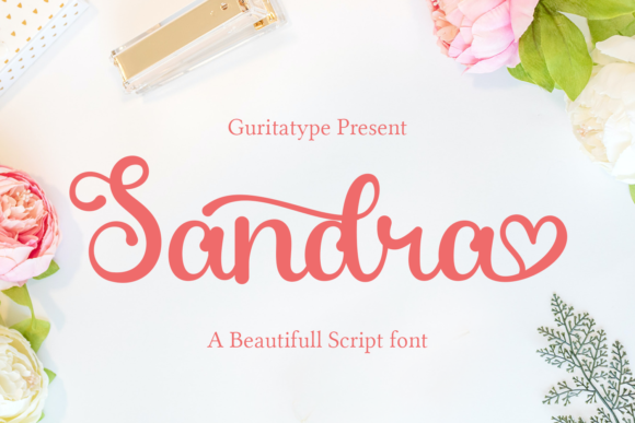 Elevate Your Brand with the Sandra Handwritten Typeface