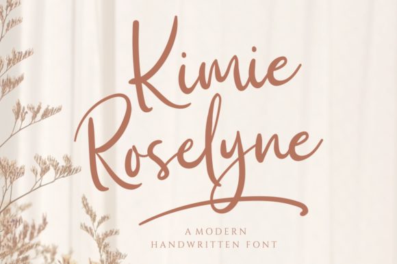 Kimie Roselyne Font: A Web Designer’s Delight for Digital Branding
