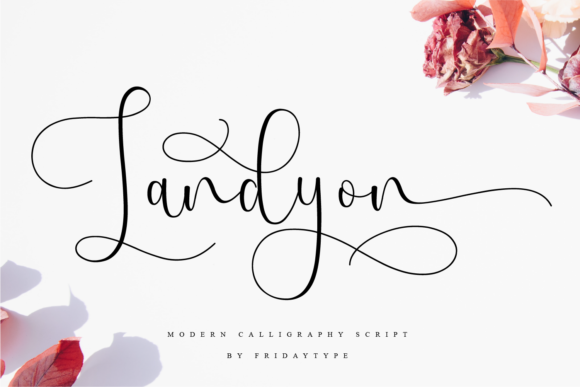 Landyon Font: A Stylish Script for a Polished Brand Identity