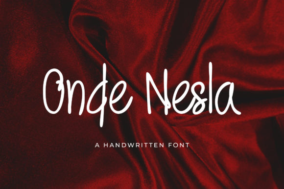 Onde Nesla: A Script Font for Modern Branding and Marketing