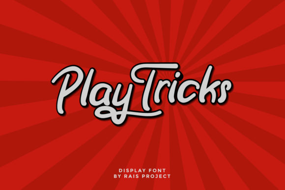 Play Tricks Font: A Handwritten Typeface for Editorial Creativity
