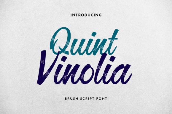 Quint Vinolia: A Handwritten Font That Elevates Your Brand