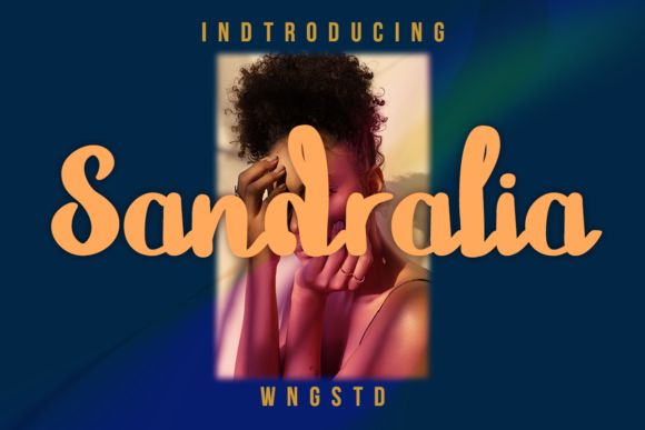 Sandralia: A Handwritten Font That Elevates Brand Design