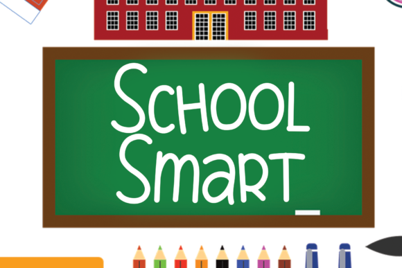 School Smart Typeface Review: A Quirky Handwritten Font for Makers