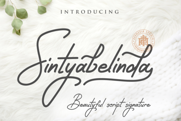 Sintyabelinda: A Handwritten Typeface for Modern Brand Identity
