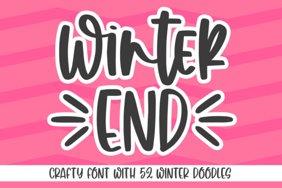 Winter End Font: A Joyful Typeface for Digital Marketers