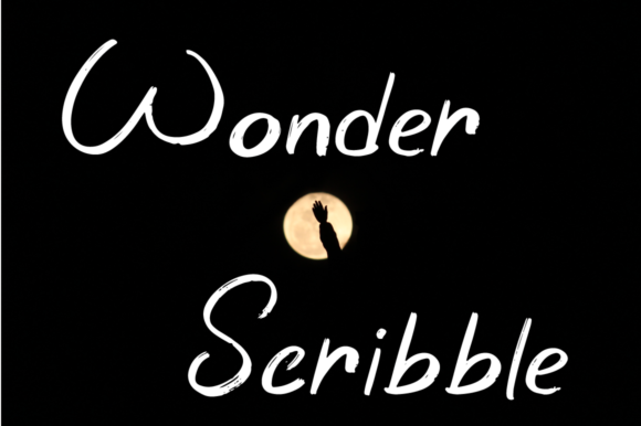 Wonder Scribble: The Handwritten Typeface for Editorial Design
