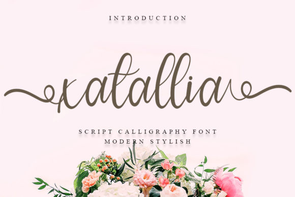 Xatallia: Elevating Editorial Design with Elegant Script Typography