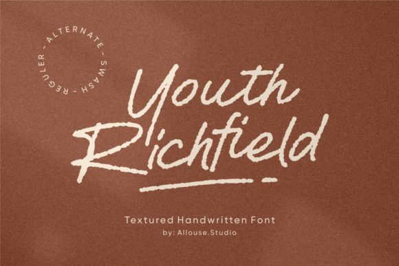 Youth Richfield: A Handwritten Typeface for Editorial Warmth